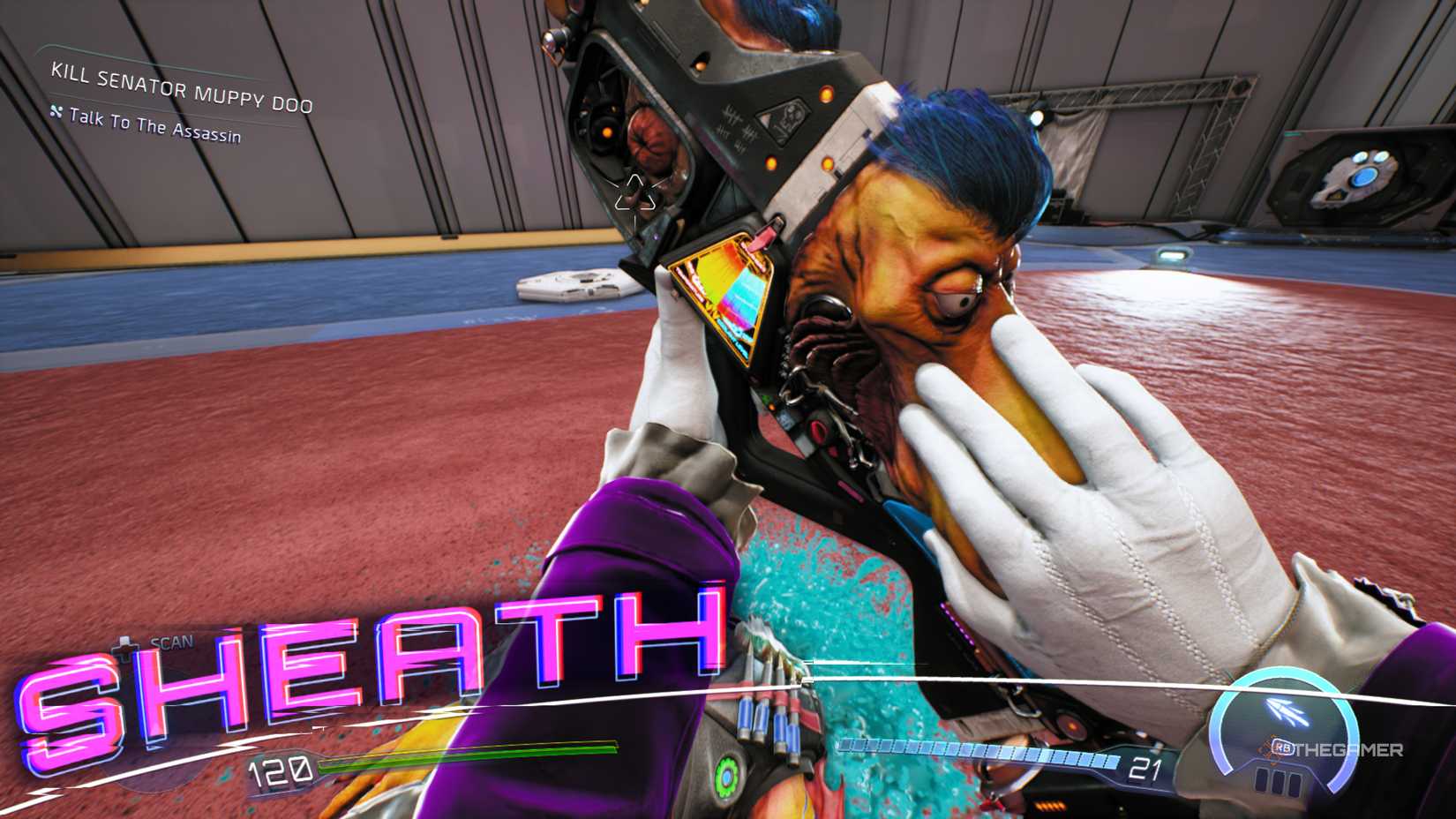 This is the introduction of the Sith in High on Life 2.