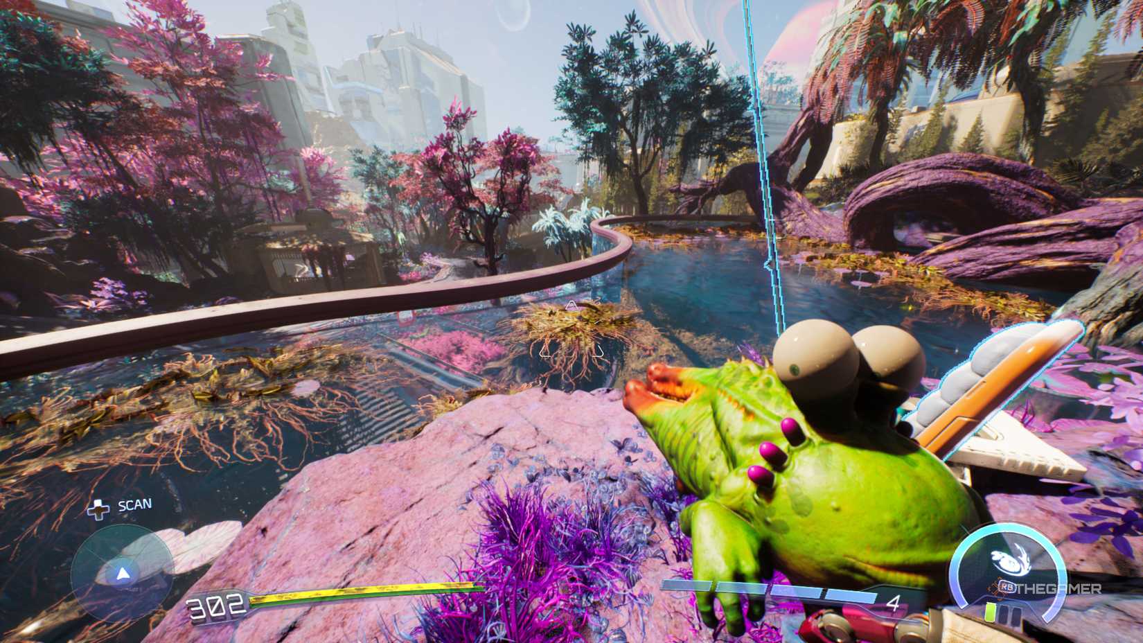 The Ball Gun Fishing Spot in High On Life 2.