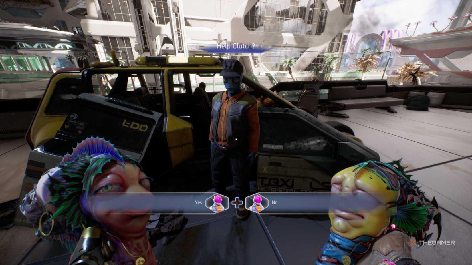 The Taxi Guy in High On Life 2.