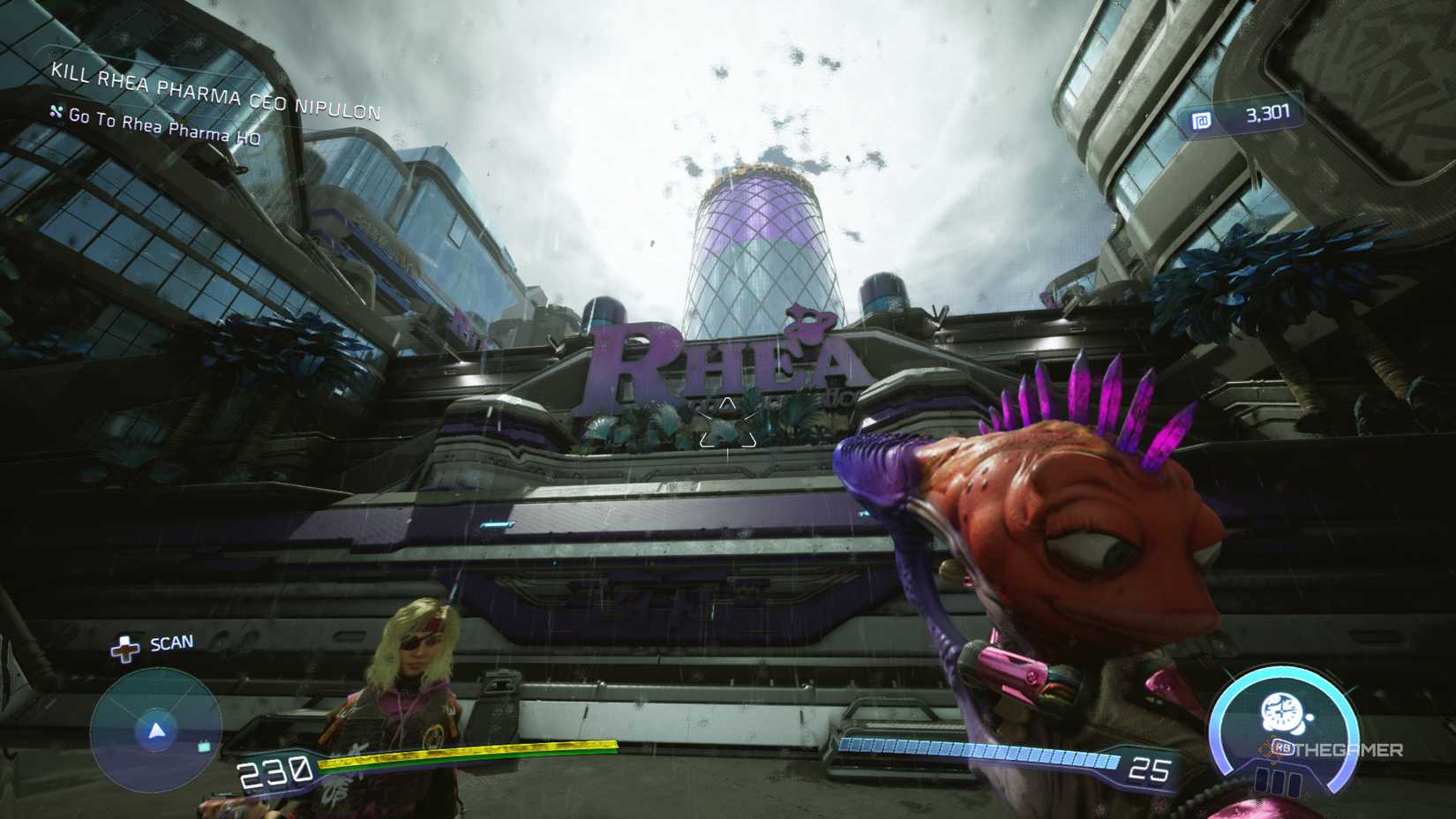 The Rhea Facade in High On Life 2.
