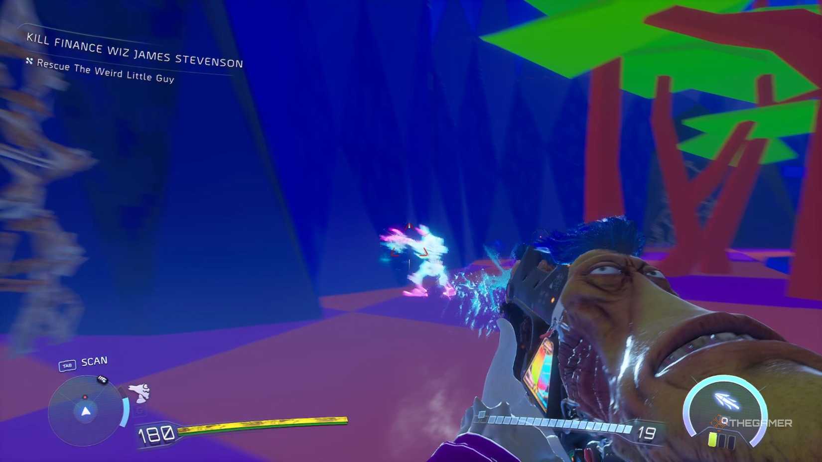 High On Life 2 hitting James Stevenson in his picture part one.