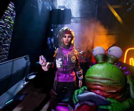 Seeing Lizzie near the start of High On Life 2.