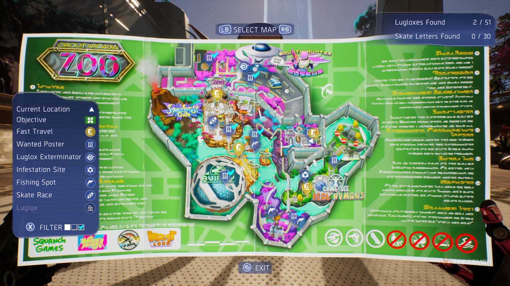 This is the 8th zoo map in High on Life 2.