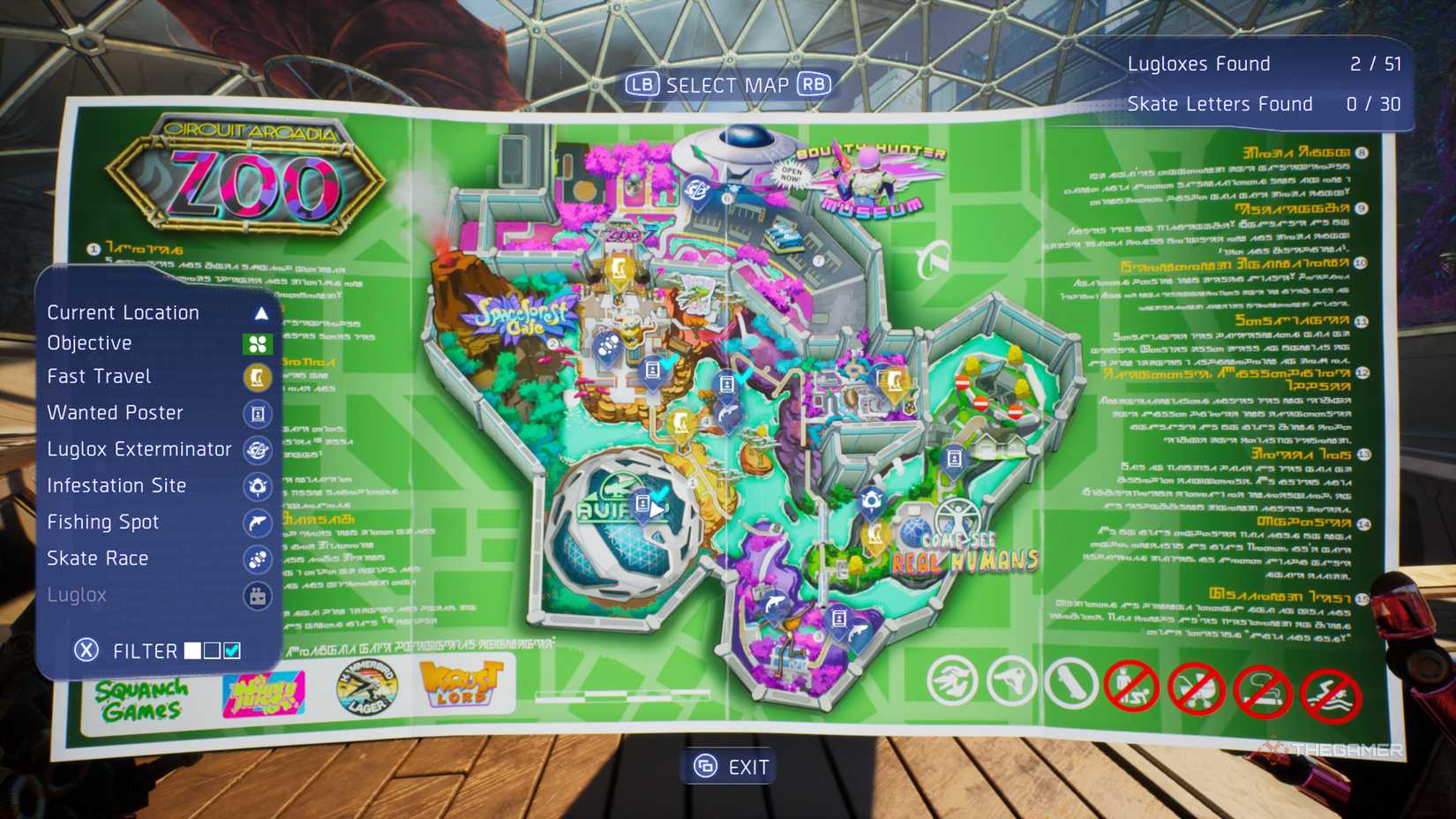 This is the fifth zoo map in High on Life 2.