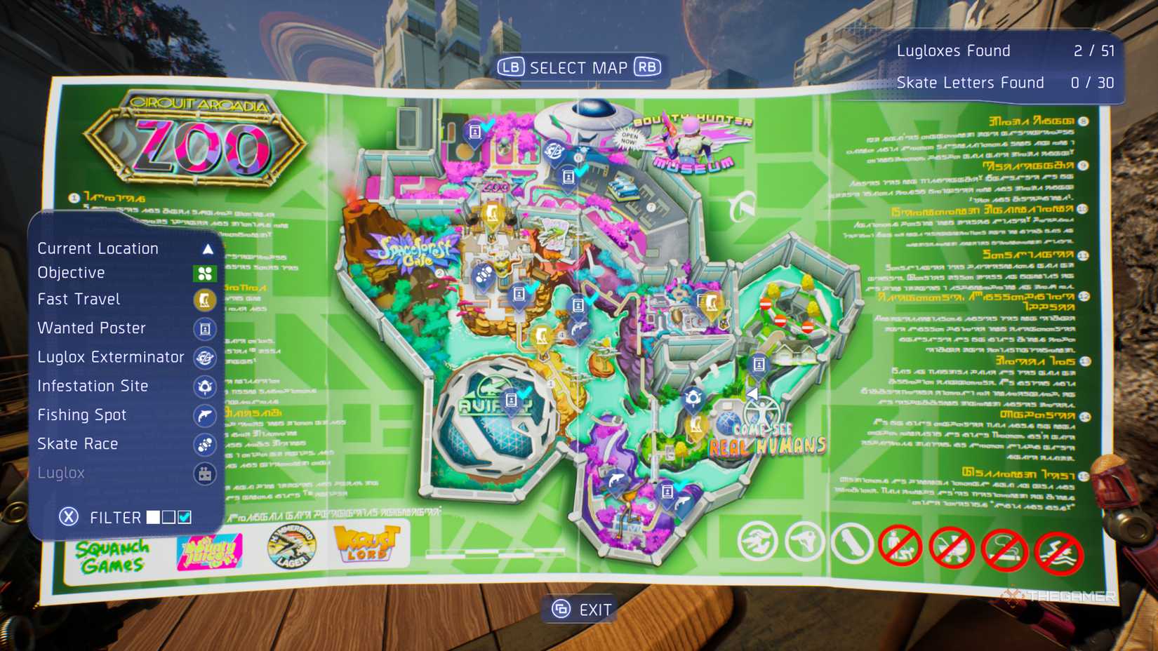 This is the seventh zoo map in High on Life 2.