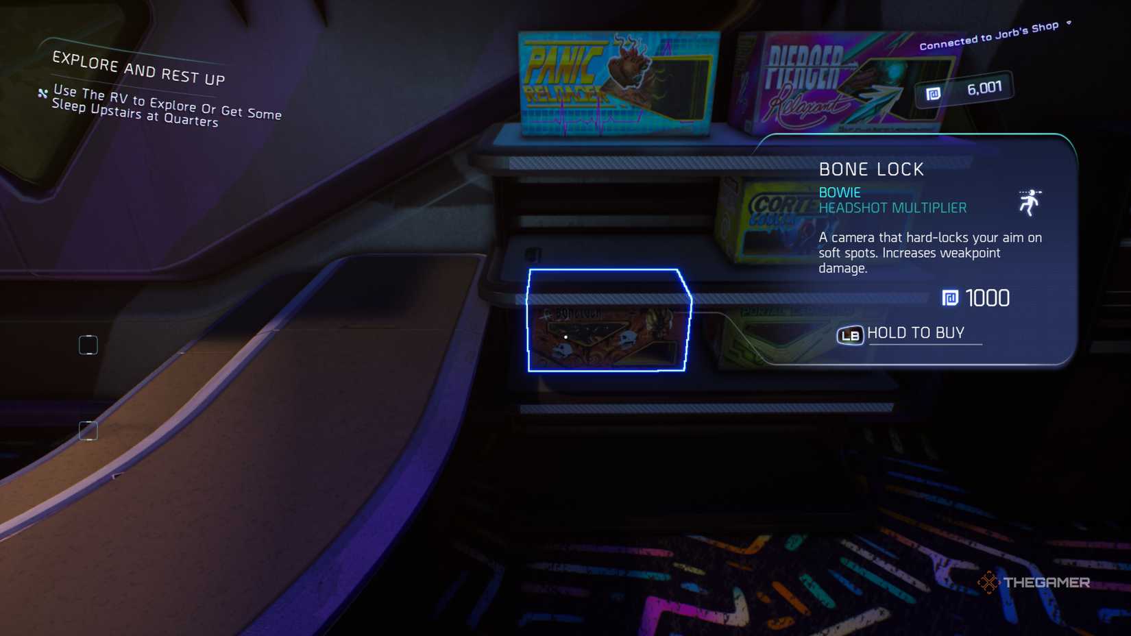 The Bowie Bone Lock upgrade in High On Life 2.
