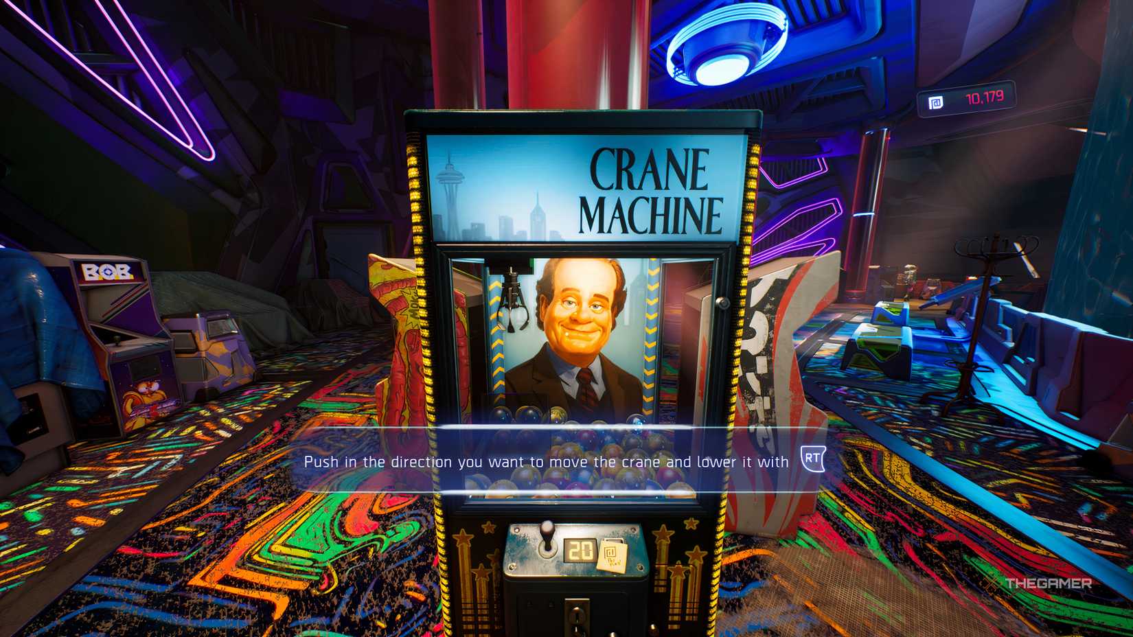 Learn how to use the crane machine in High On Life 2.