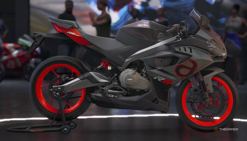 Aprilia RS 457 bike in Ride 6.