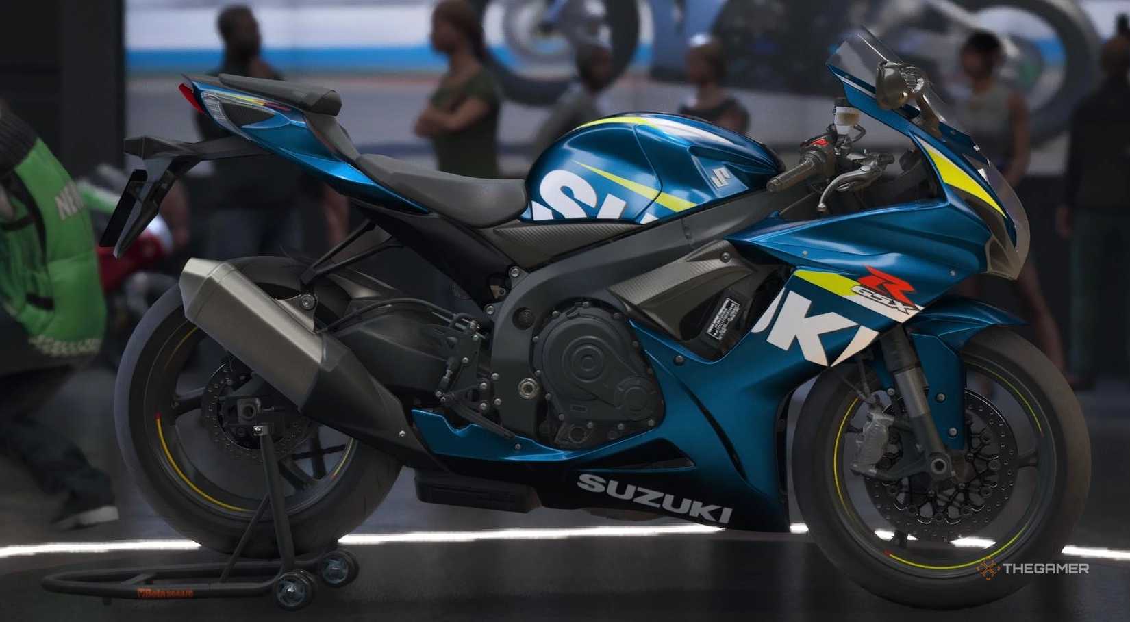 Suzuki GSX-R 600 bike in Ride 6.