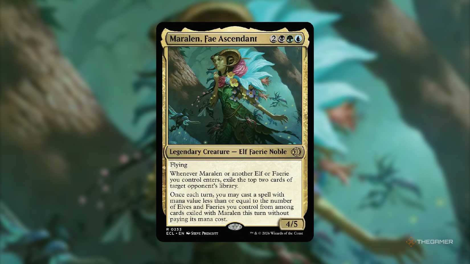 Maralen, Fae Ascendant MTG card from Lorwyn Eclipsed.