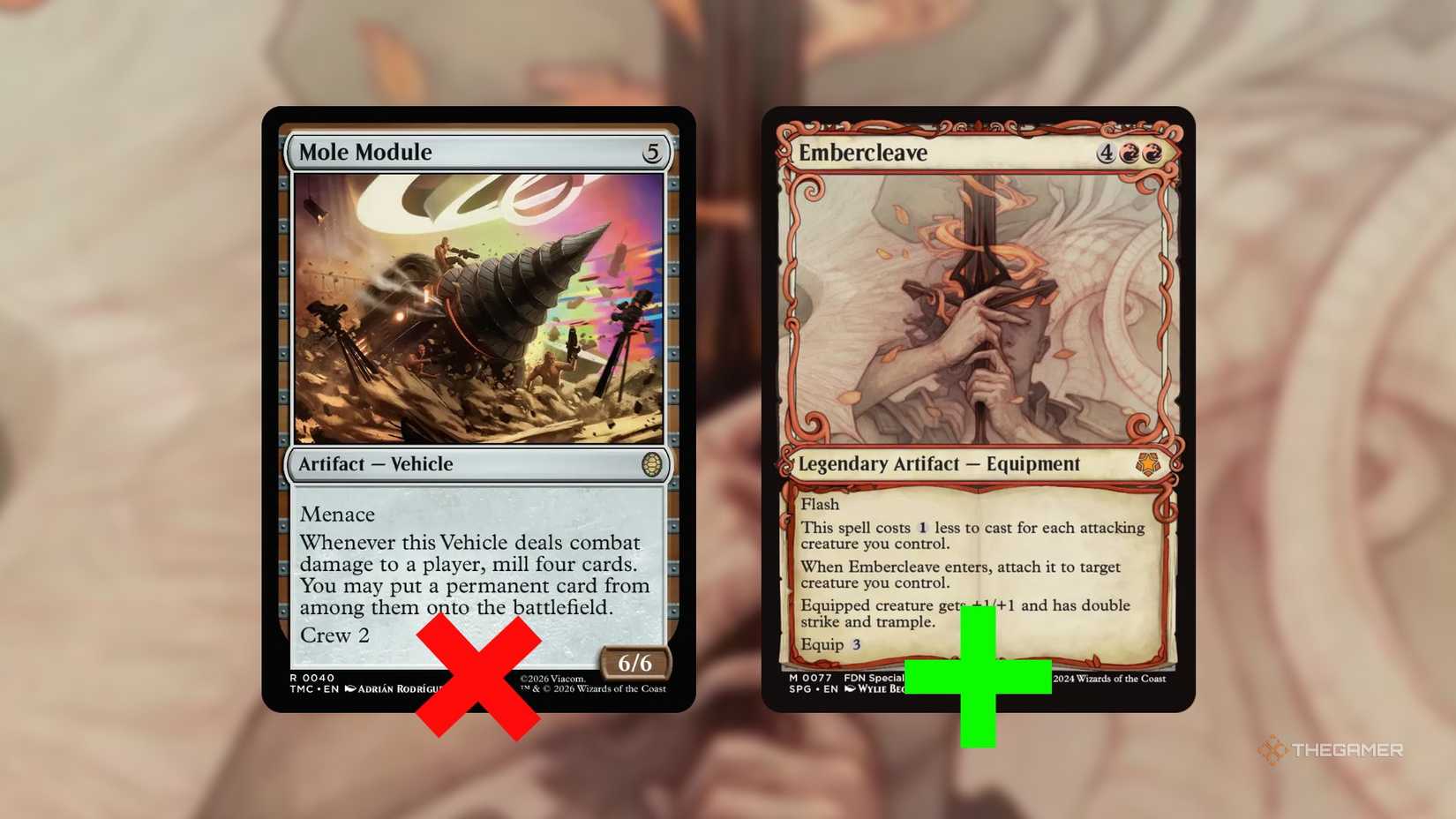 MTG TMNT charms and artwork changes.