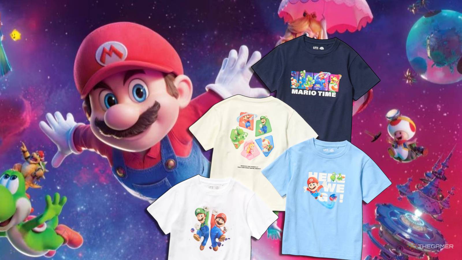 Uniqlo Reveals Its Official Super Mario Galaxy Movie Collection