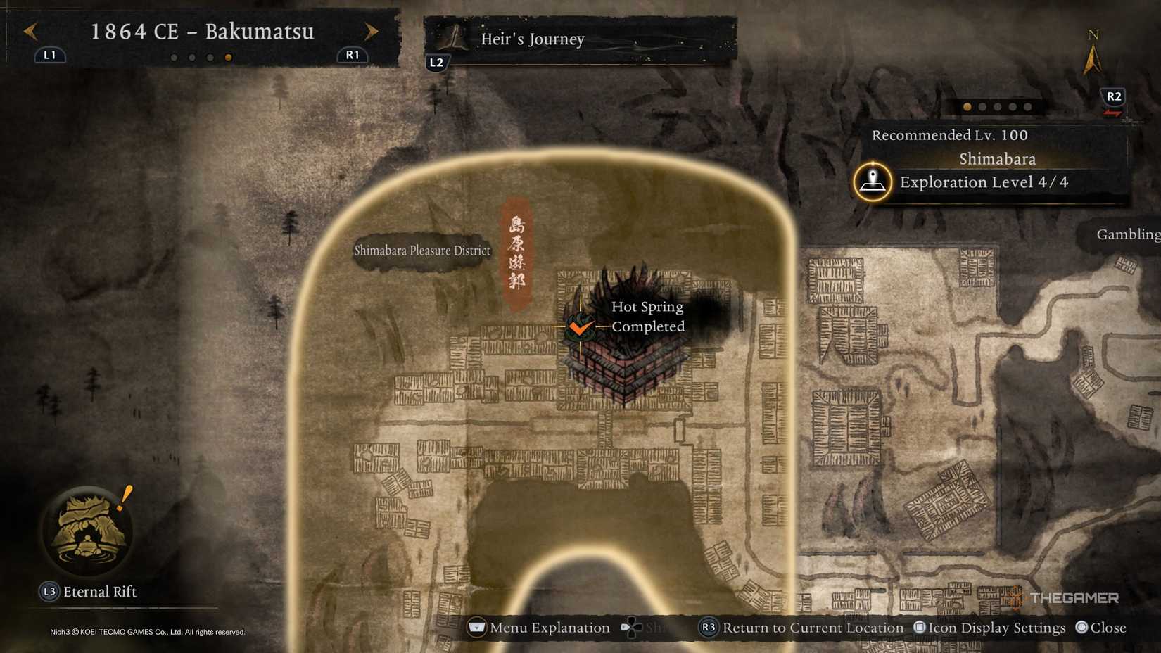 How To Find Every Bakumatsu Hot Spring In Nioh 3