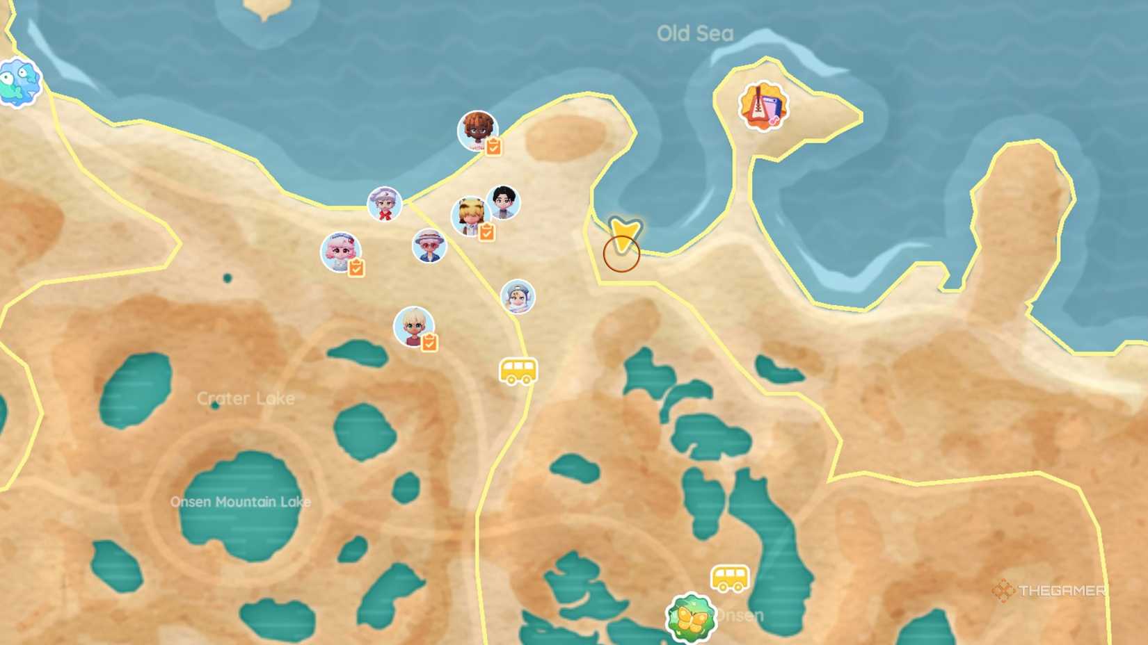 Onsen egg location in Heartopia.