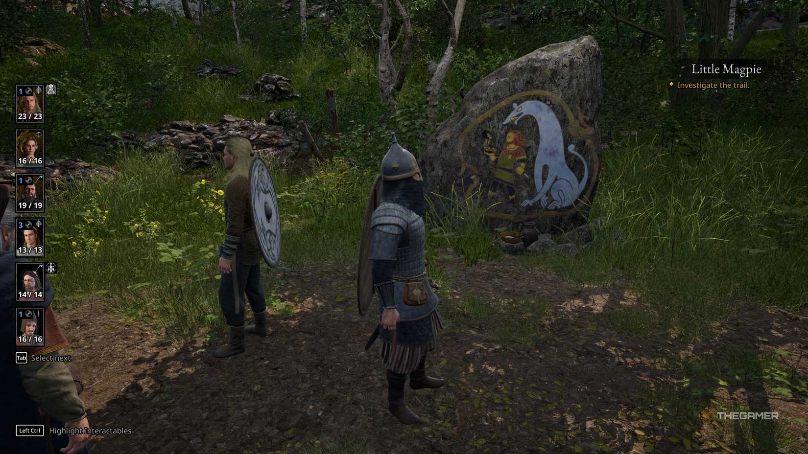 Runestone in Norse Oath Of Blood.
