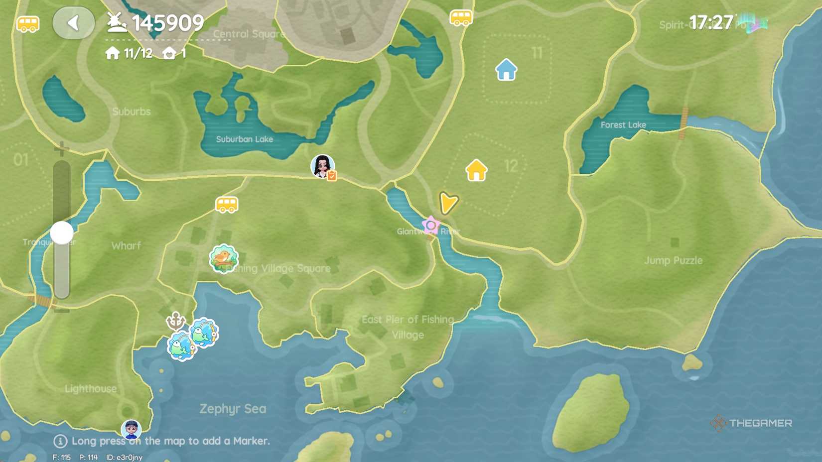 Heartpia Pink Bubble Map Location 1.