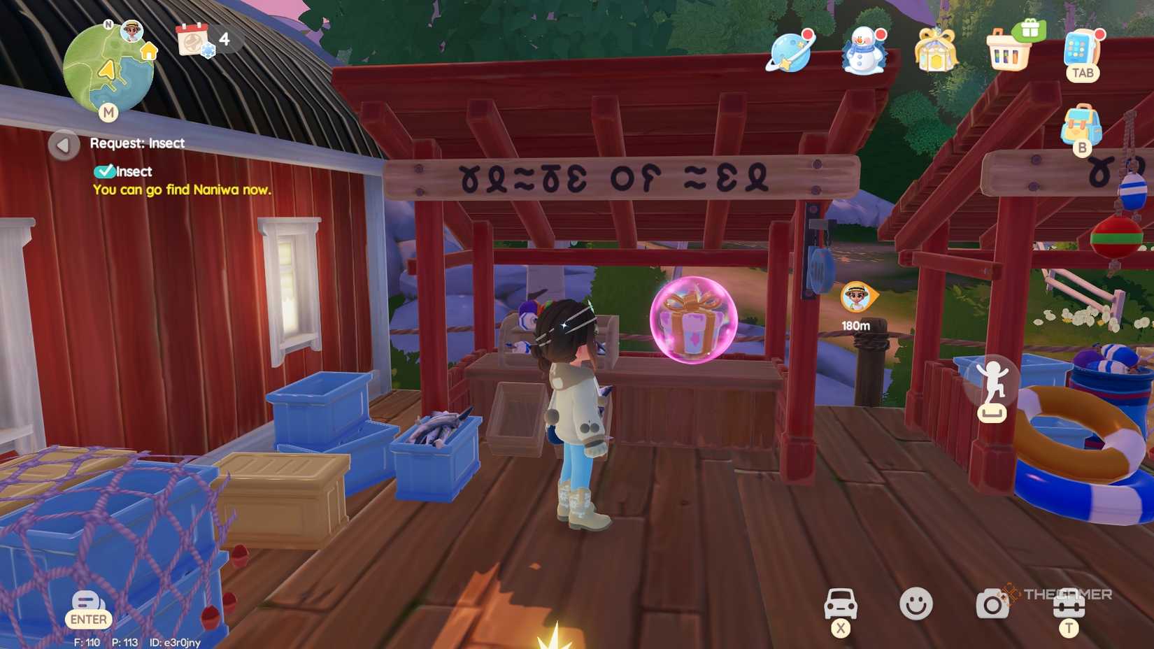 Heartpia pink bubble location 3.