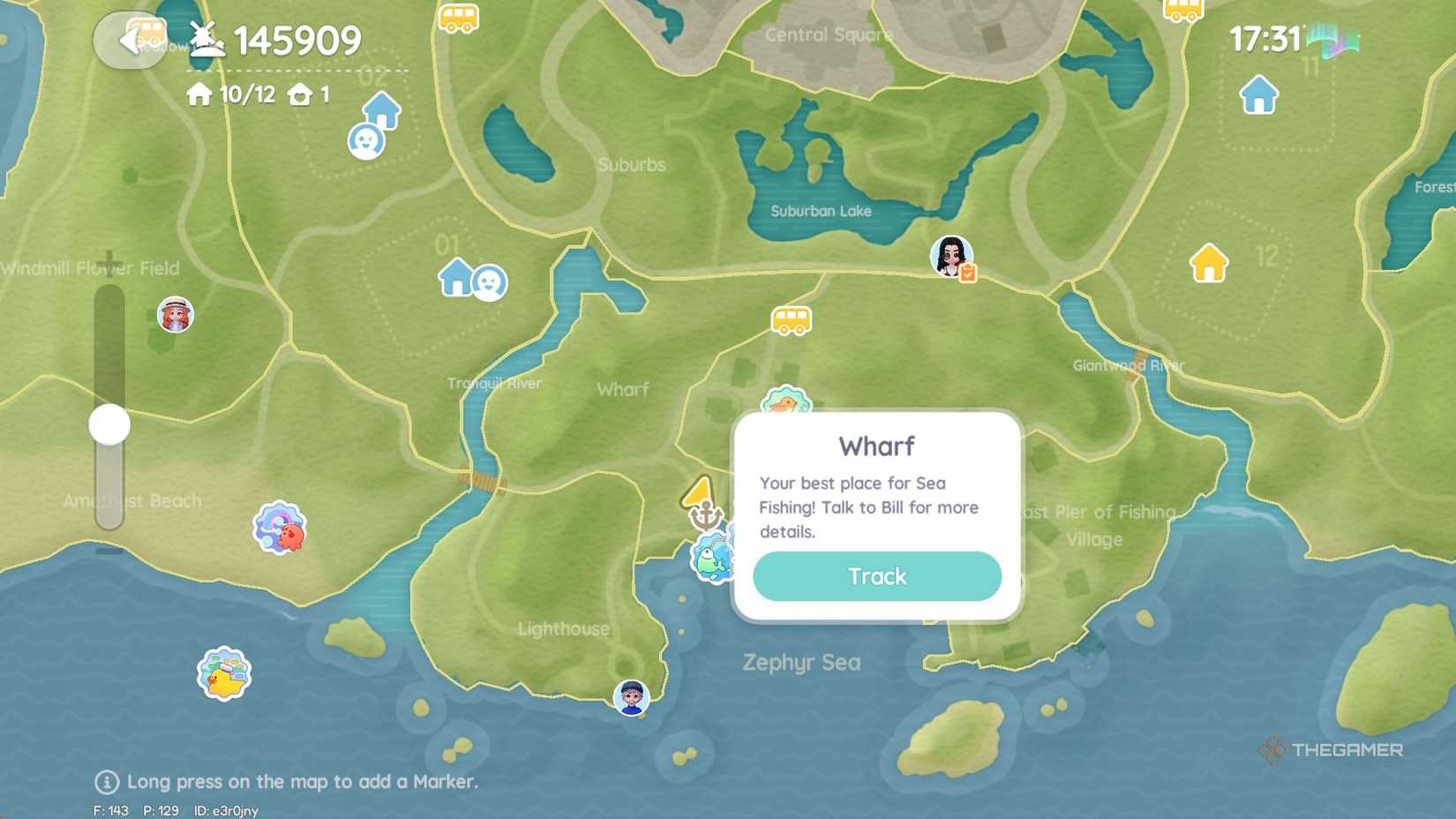 Heartpia pink bubble location 3.