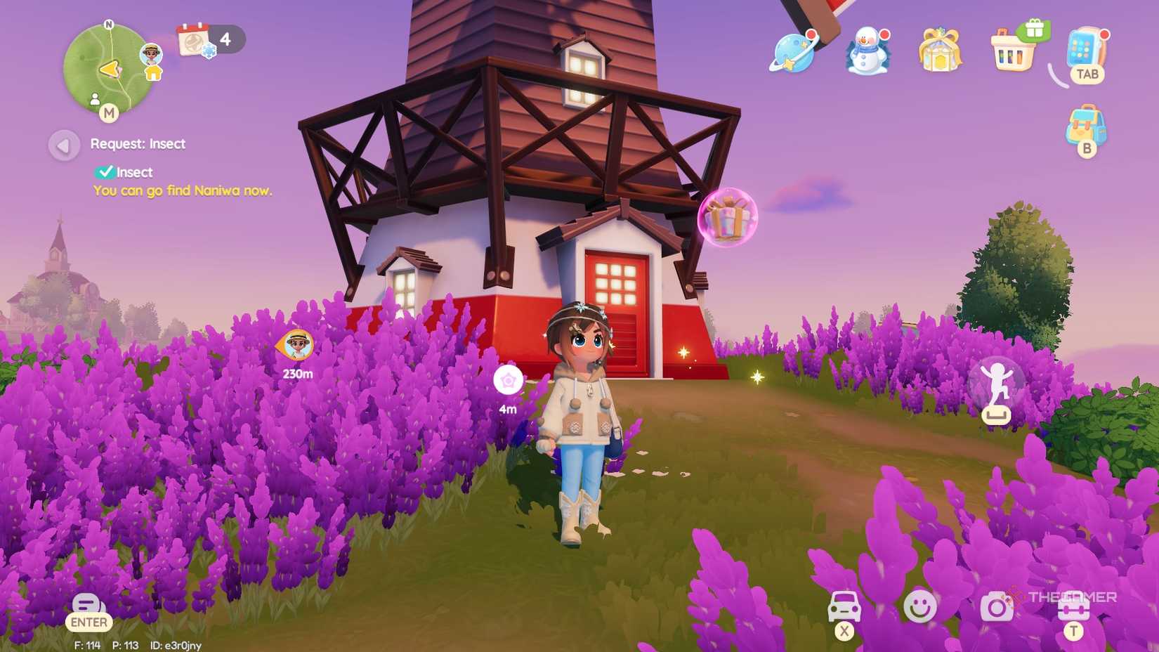 Heartpia Pink Bubble Location 4.