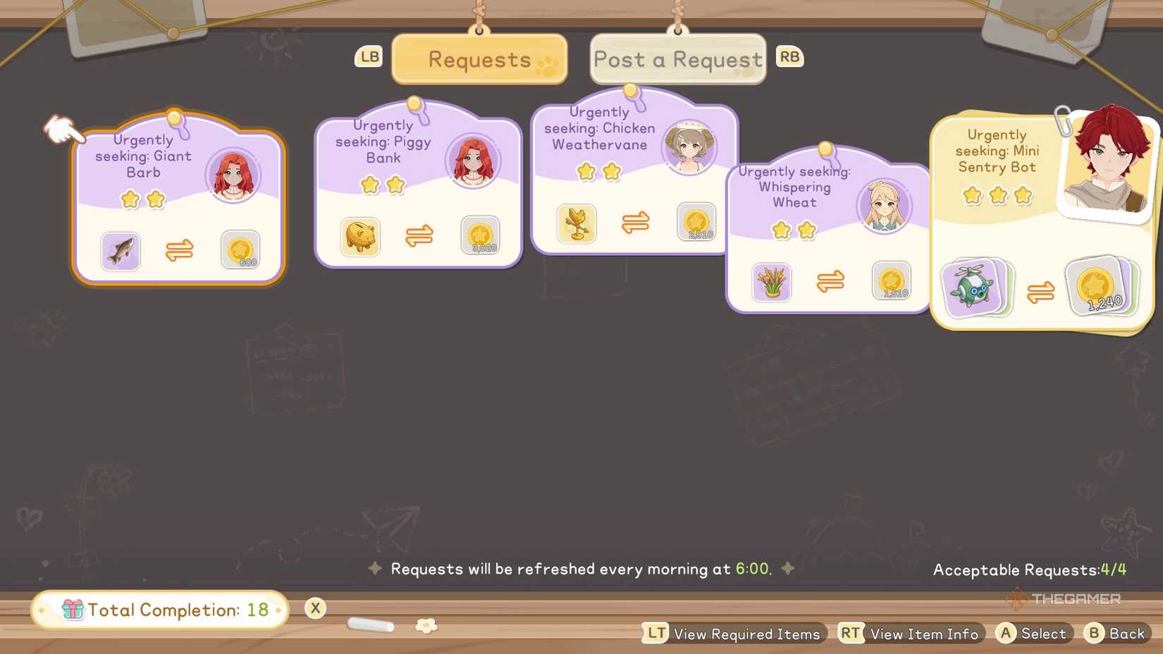 Starsand Island Community Requests.