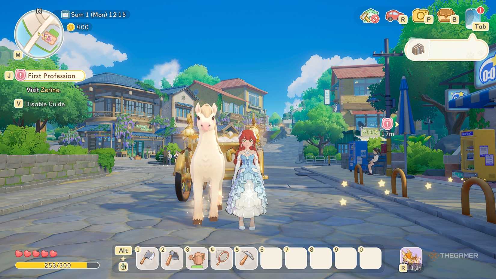 Star Sand Island, where the gourd carriage stands in the center of the village.