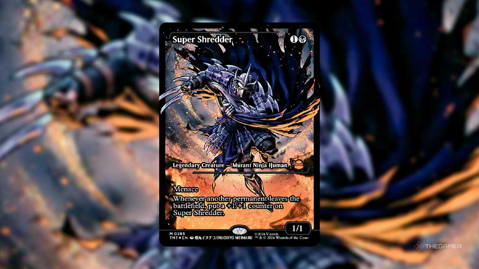 Signature MTG TMNT Cards Cost $1,500 Each And Super Shredder Could Be Even More Signature MTG TMNT Cards Cost $1,500 Each And Super Shredder Could Be Even More