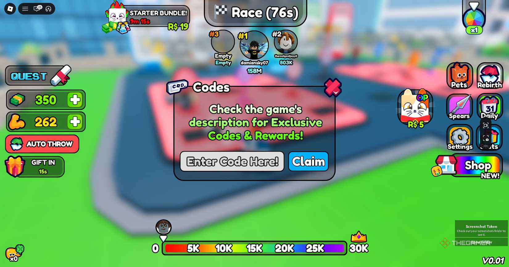 All Active Spear Training Codes And How To Redeem Them In Roblox