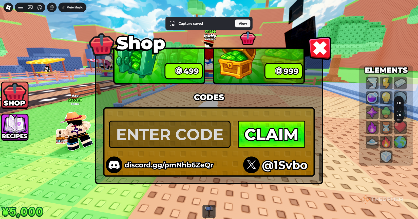 All Active Craft Anime Codes And How To Redeem Them In Roblox