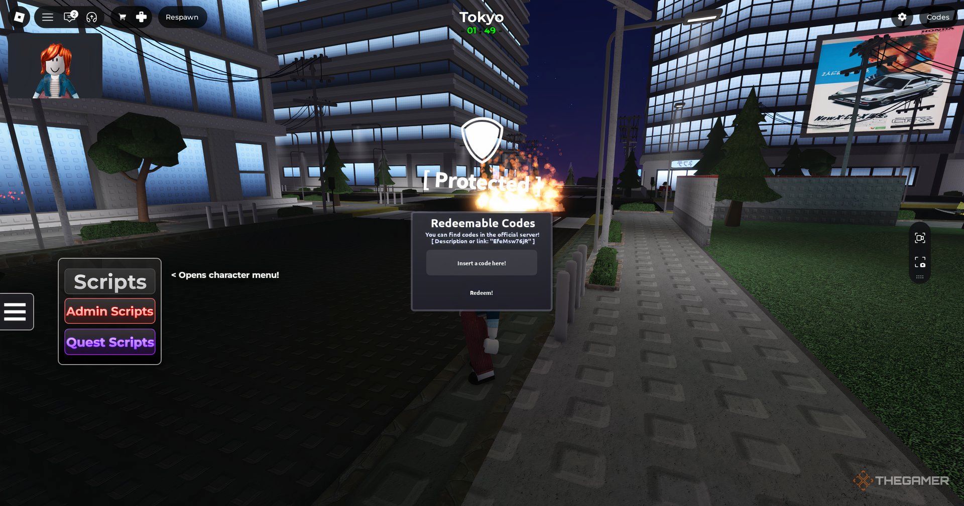 All Active Infinite Script Fighting Codes And How To Redeem Them In Roblox The Code Screen In Roblox Infinite Script Fighting 