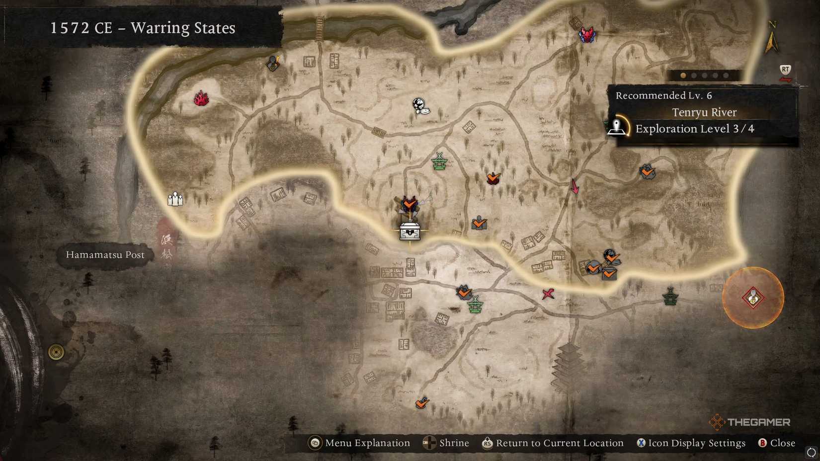 Panacea Curefast skill map location in Nioh 3.
