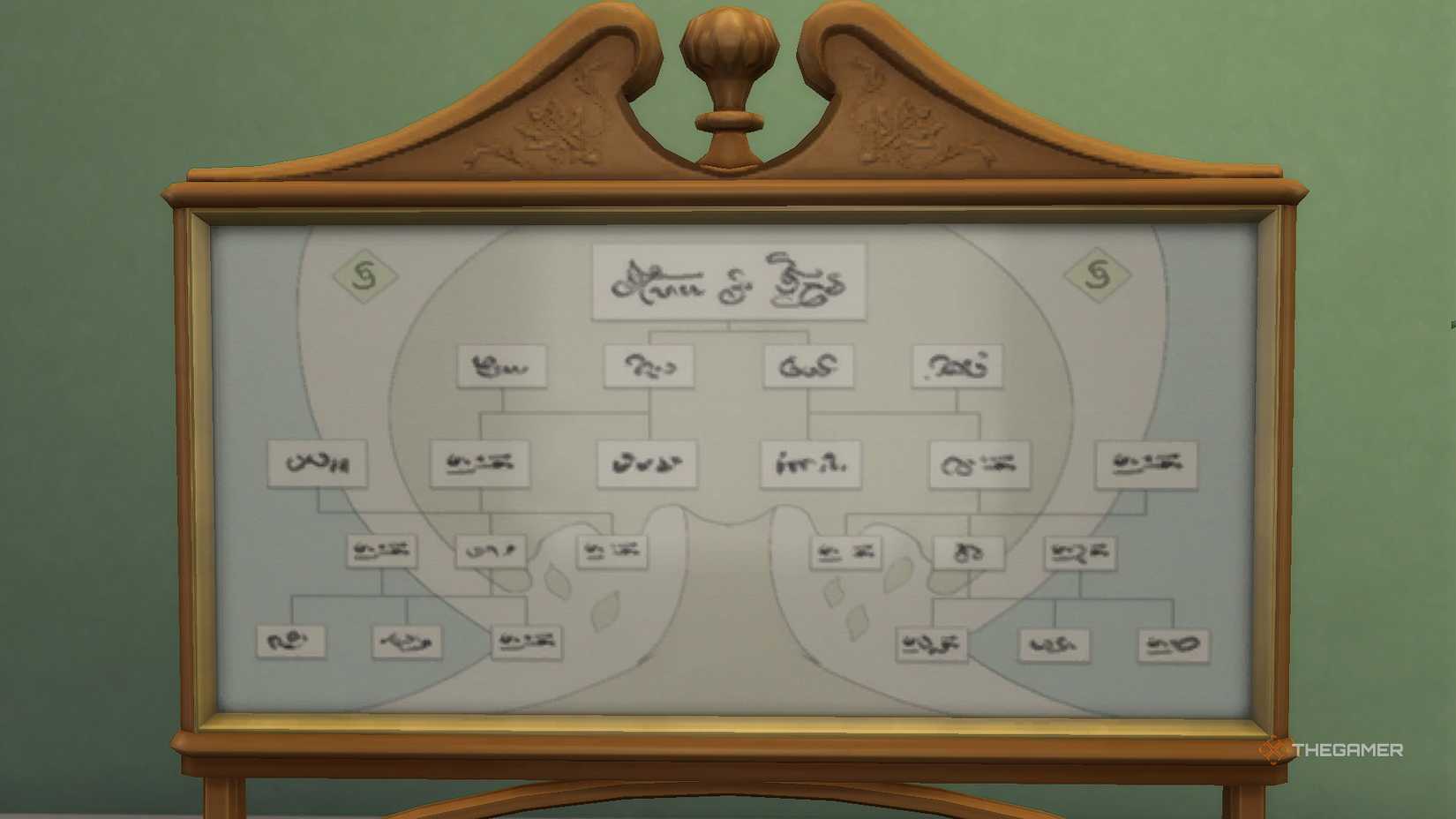 The Sims 4 Family Tapestry.