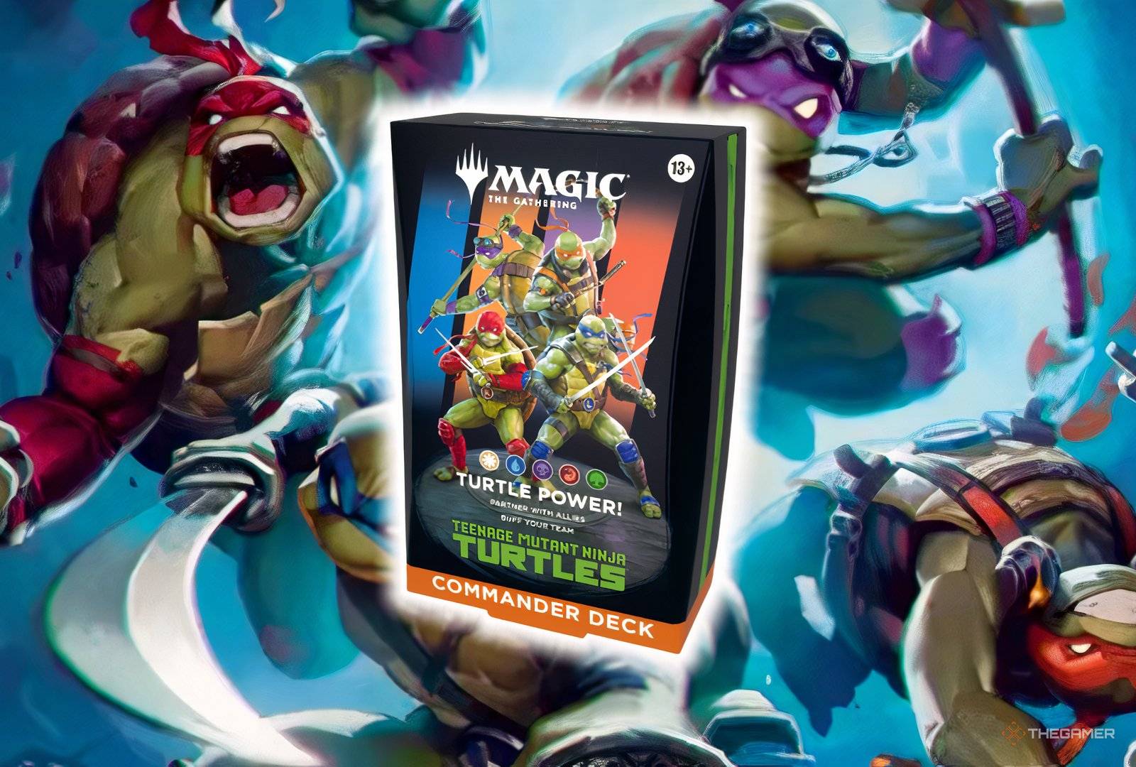 Magic: Teenage Mutant Ninja Turtles - Commander Deck: Turtle Power Magic: Teenage Mutant Ninja Turtles - Commander Deck: Turtle Power