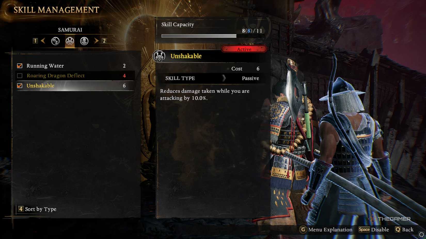 Unshakable, one of the best early skills in Nioh 3.