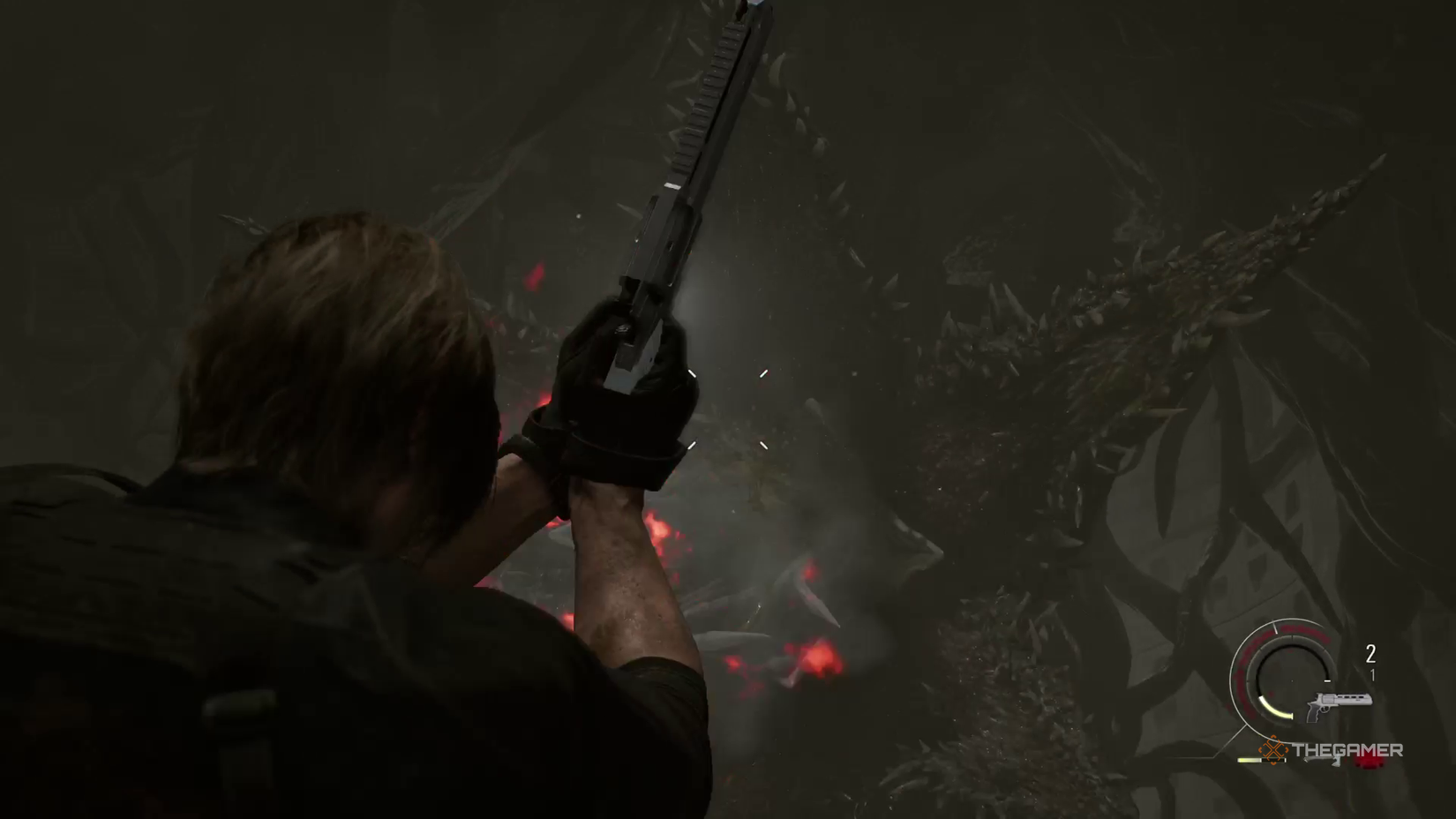 Leon launches Requiem at Plant 42 in Resident Evil Requiem. 