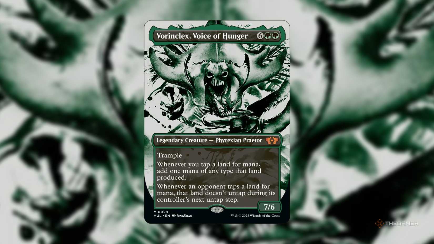 Vorinclex, MTC Card of Hunger from Iconic Masters.