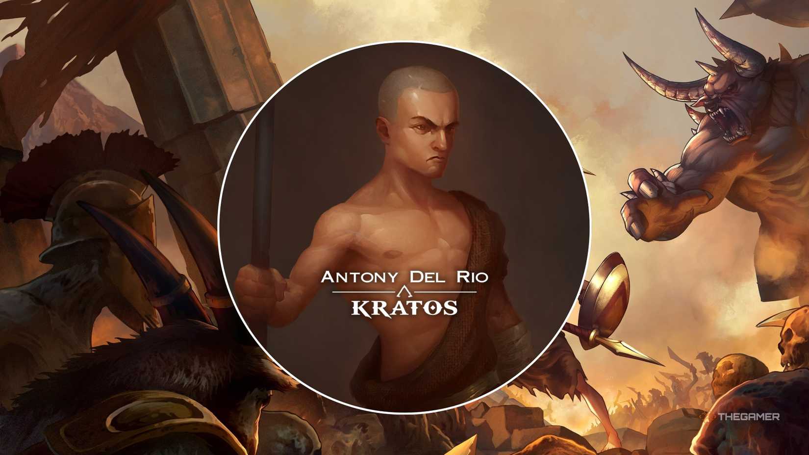 Young Kratos from God of War: Sons of Sparta.