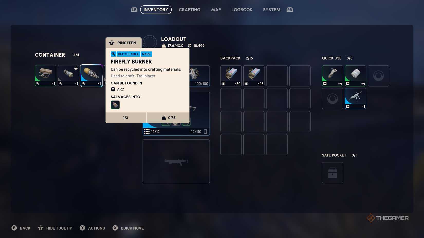 Player completing all steps of the Expedition 3 project in Arc Raiders.