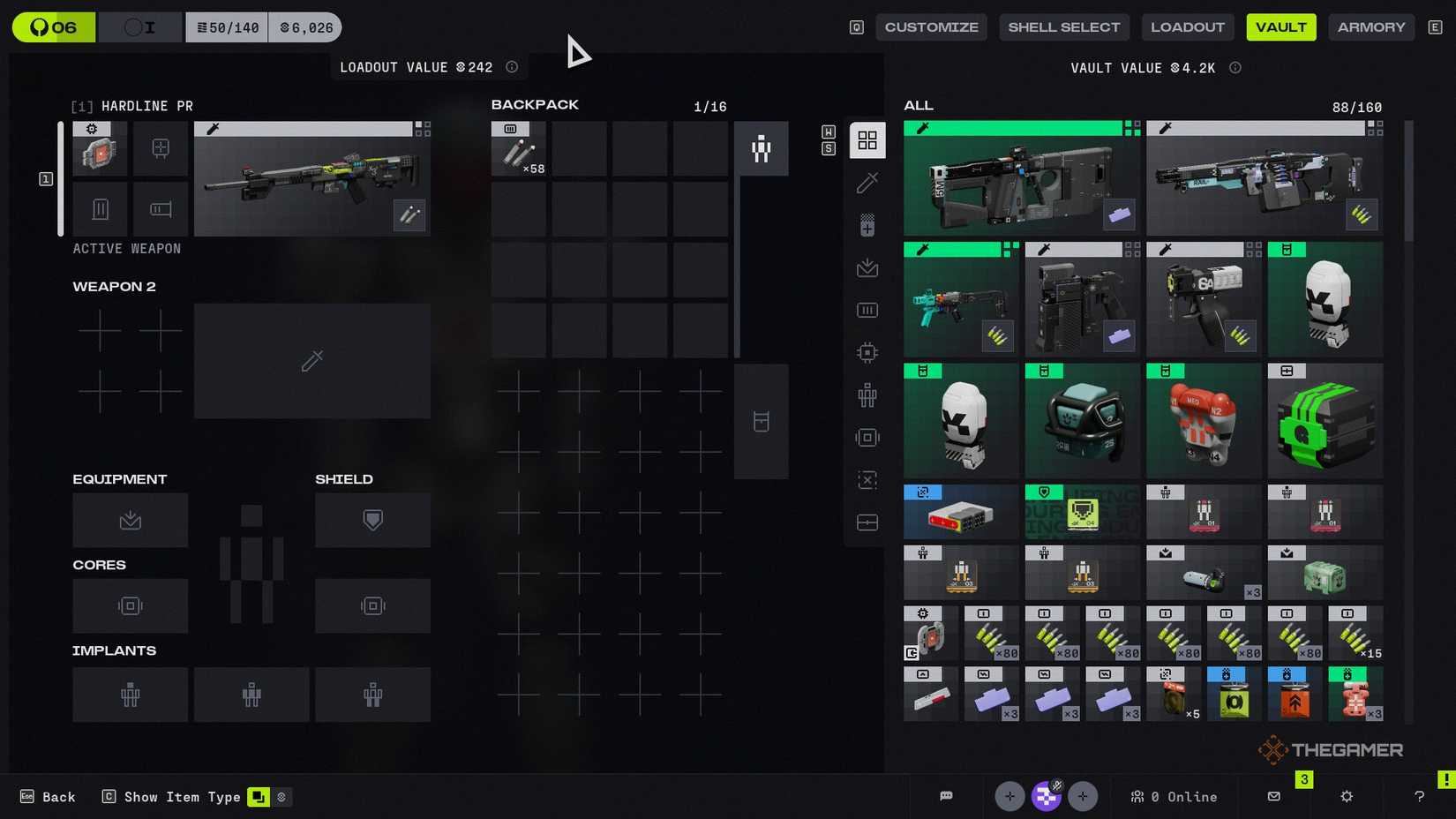 Marathon is taking inventory.