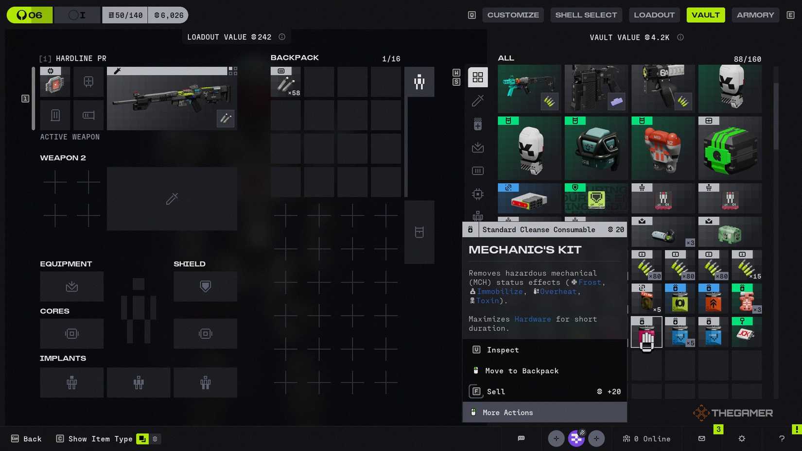 Best Consumables In Marathon