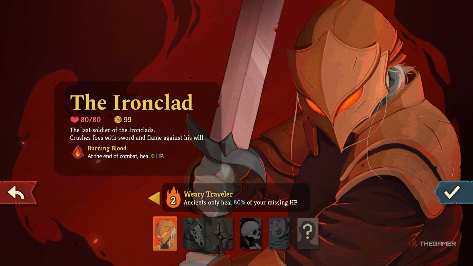 Player using the best Ironclad build and Relics in Slay the Spire 2.