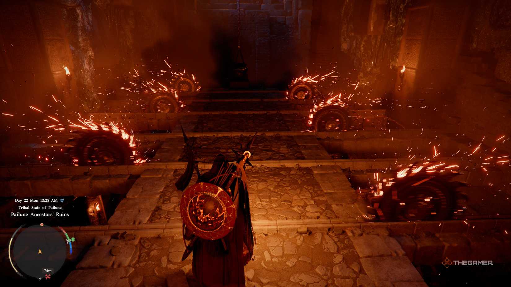 Players who find and obtain the Golden Knot Ancestral Bow in the Crimson Desert.