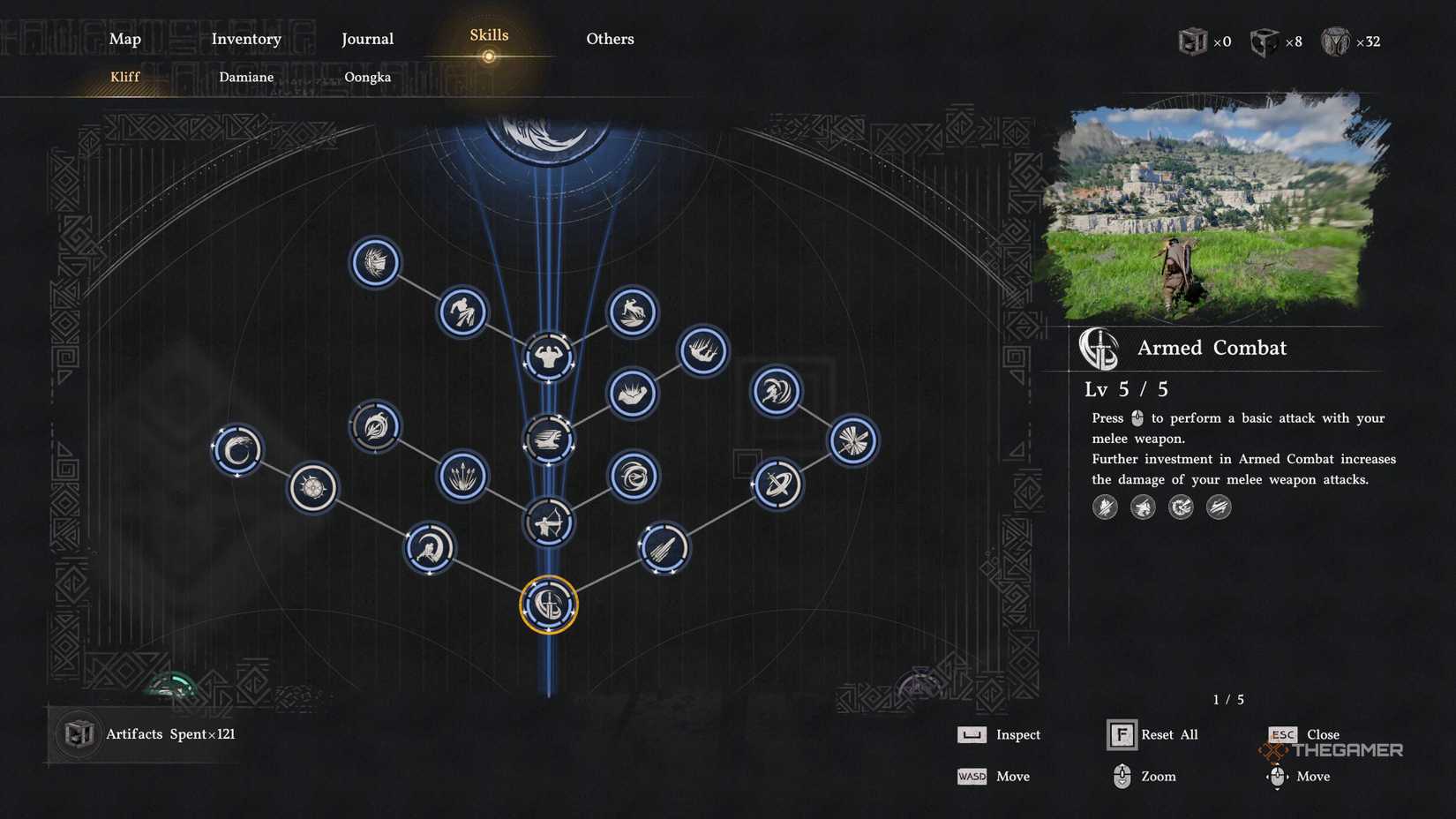 Combat Tree These Are The Best Starter Skills To Pick First In Crimson Desert