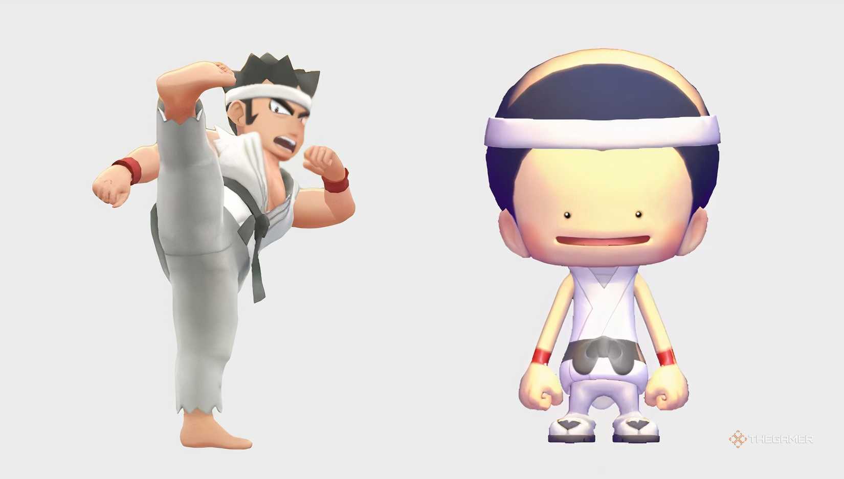 Black Belt Outfit and Trainer in Pokemon Pokopia