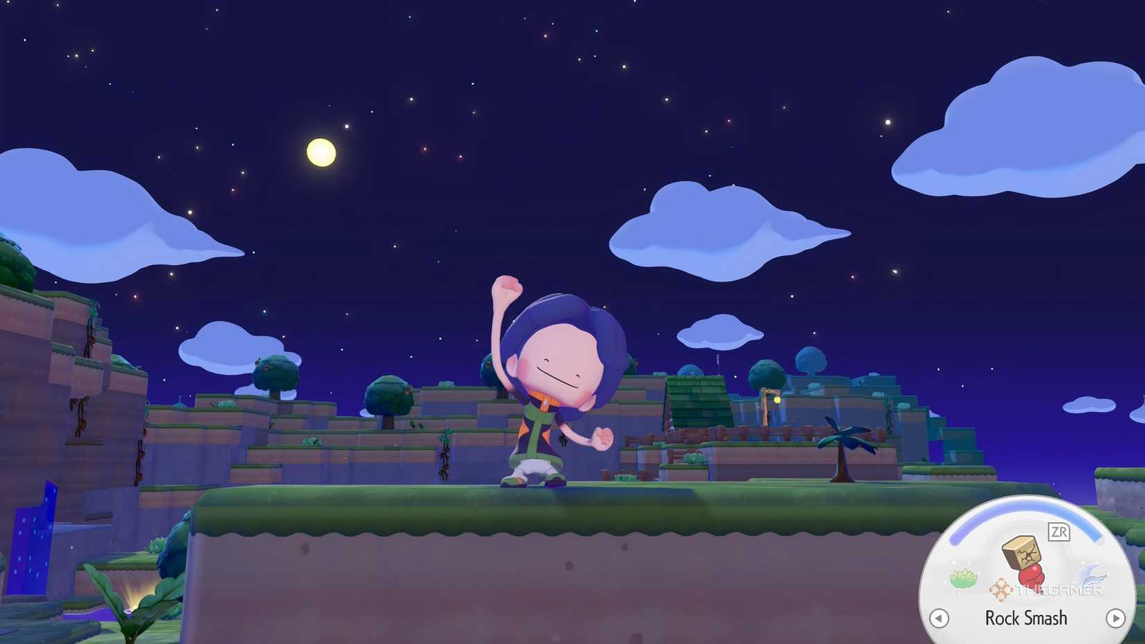 Celebrate emote in Pokemon Pokopia.-1