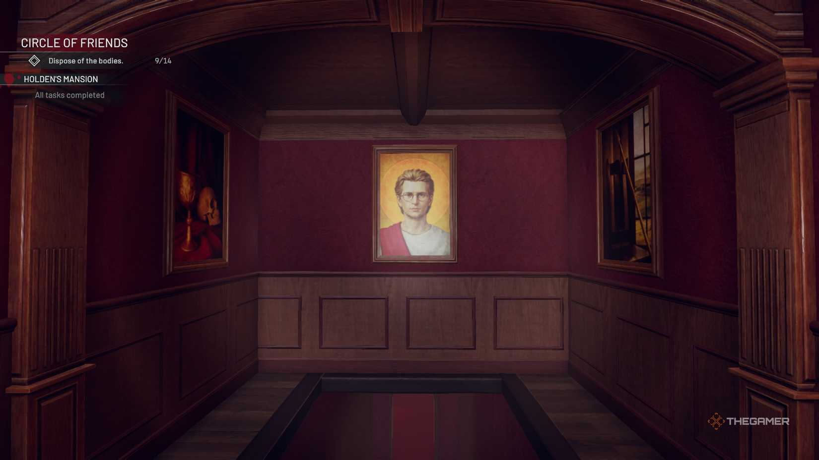 Crime Scene Cleaner secret room with paintings puzzle.