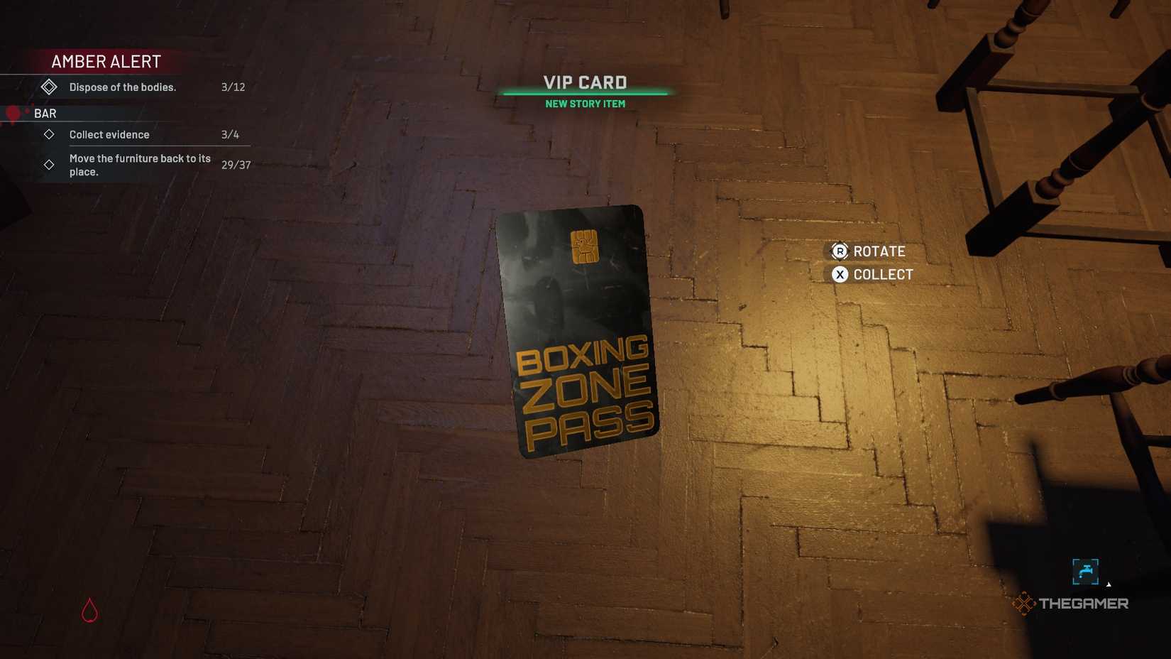 Crime Scene Cleaner VIP Pass.