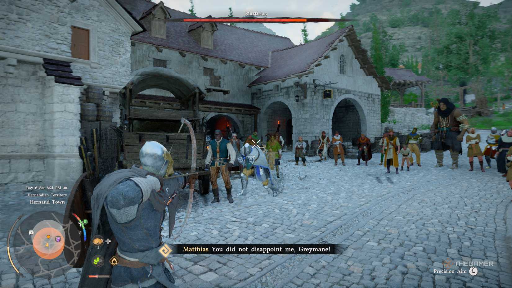 How to use arrows in the Crimson Desert.