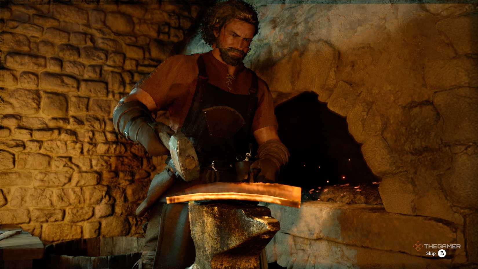 The smithy of the Crimson Desert.