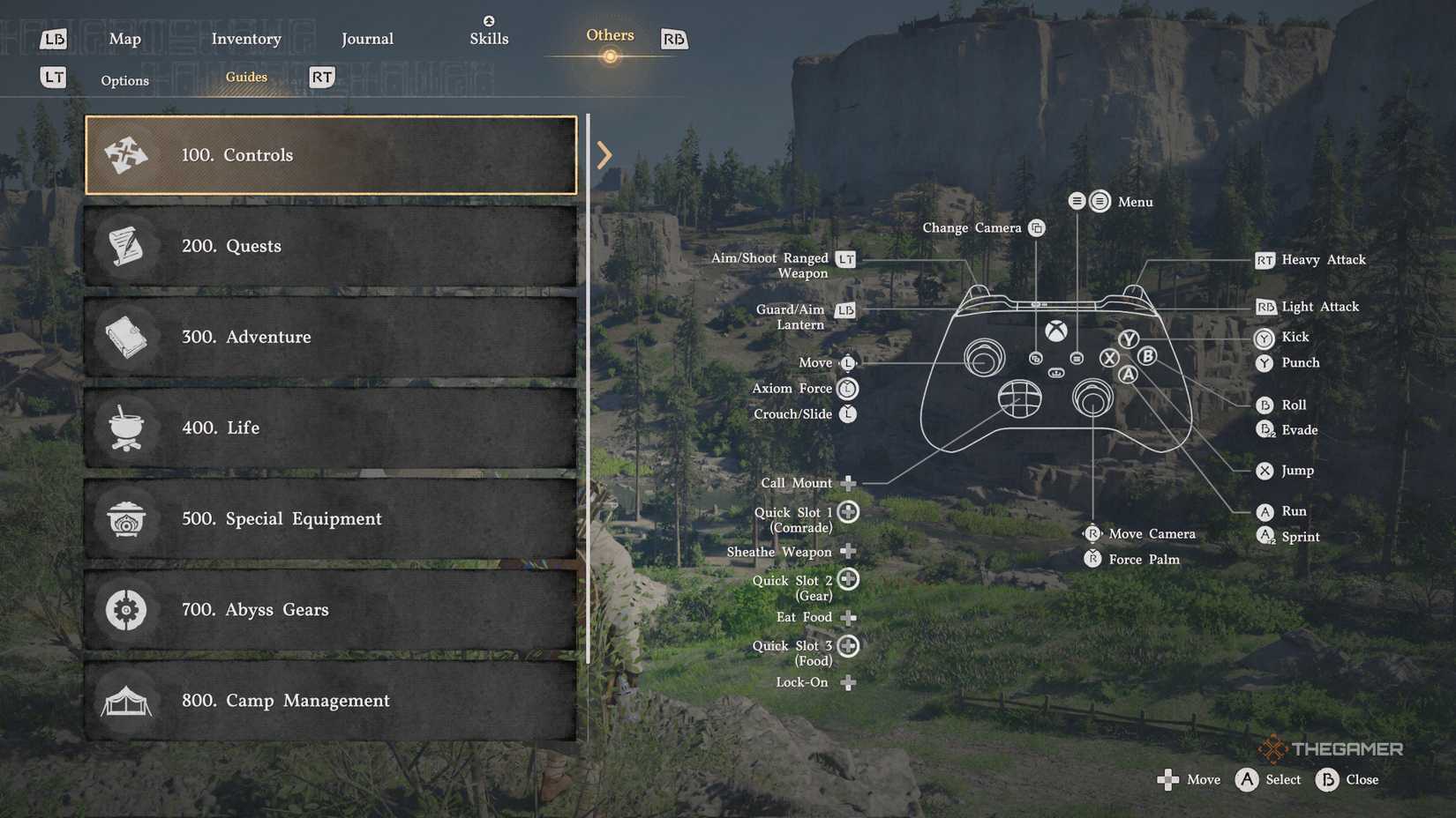 These are the main controls for Crimson Desert.