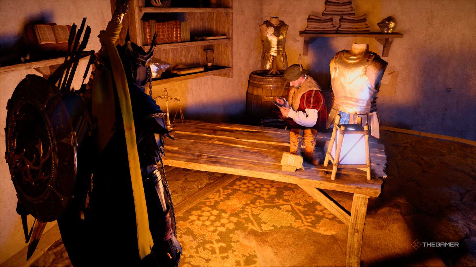The Contribution Shop Area in Crimson Desert.